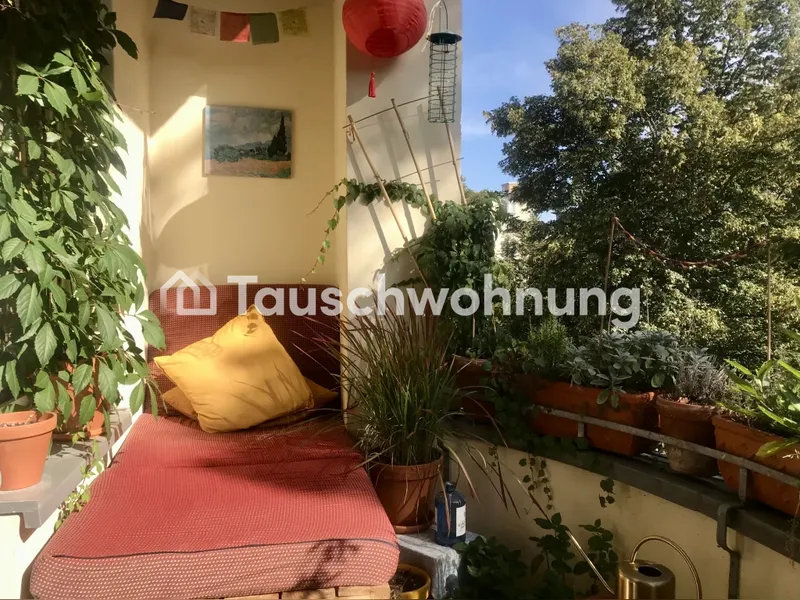 Tauschwohnung: Tolle 2Zi Altbau mit Balkon gegen größere Wohnung — photo 1